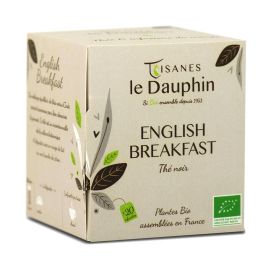 Thé noir english breakfast bio en sachets 