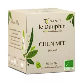Thé Vert Chun Mee BIO en sachets