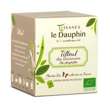 Tilleul des Baronnies BIO en sachets - Le Dauphin