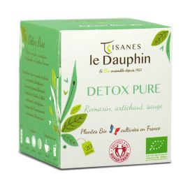 Tisane détox pure bio en sachets 