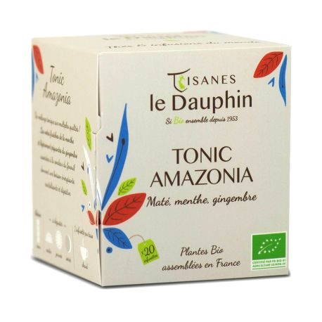 Tonic Amazonia Maté Menthe Gingembre BIO en sachets - Le Dauphin