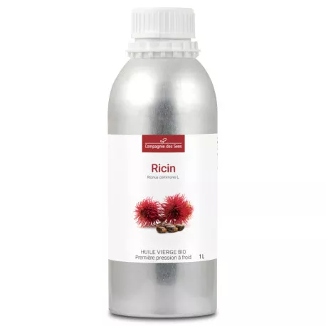 Ricin - Huile Végétale Vierge BIO - Flacon en verre