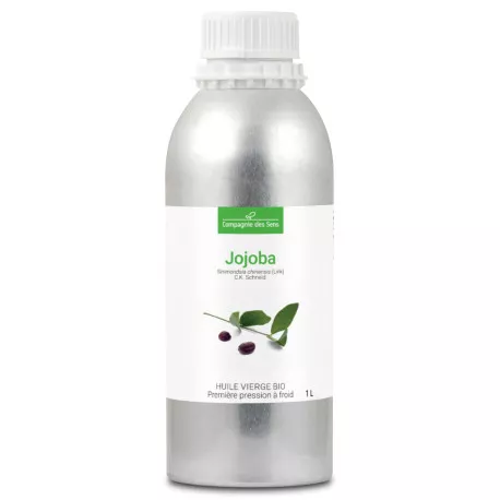 Jojoba - Huile Végétale Vierge BIO - Flacon en verre