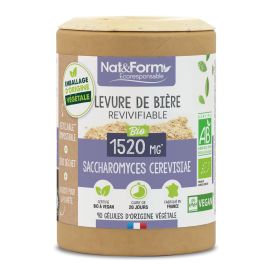 Levure de bière revivifiable bio 