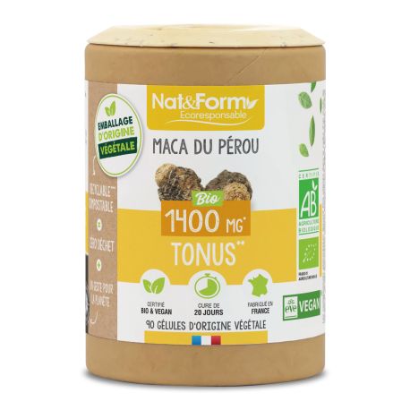 Maca du Pérou Bio - Gélules Végétales