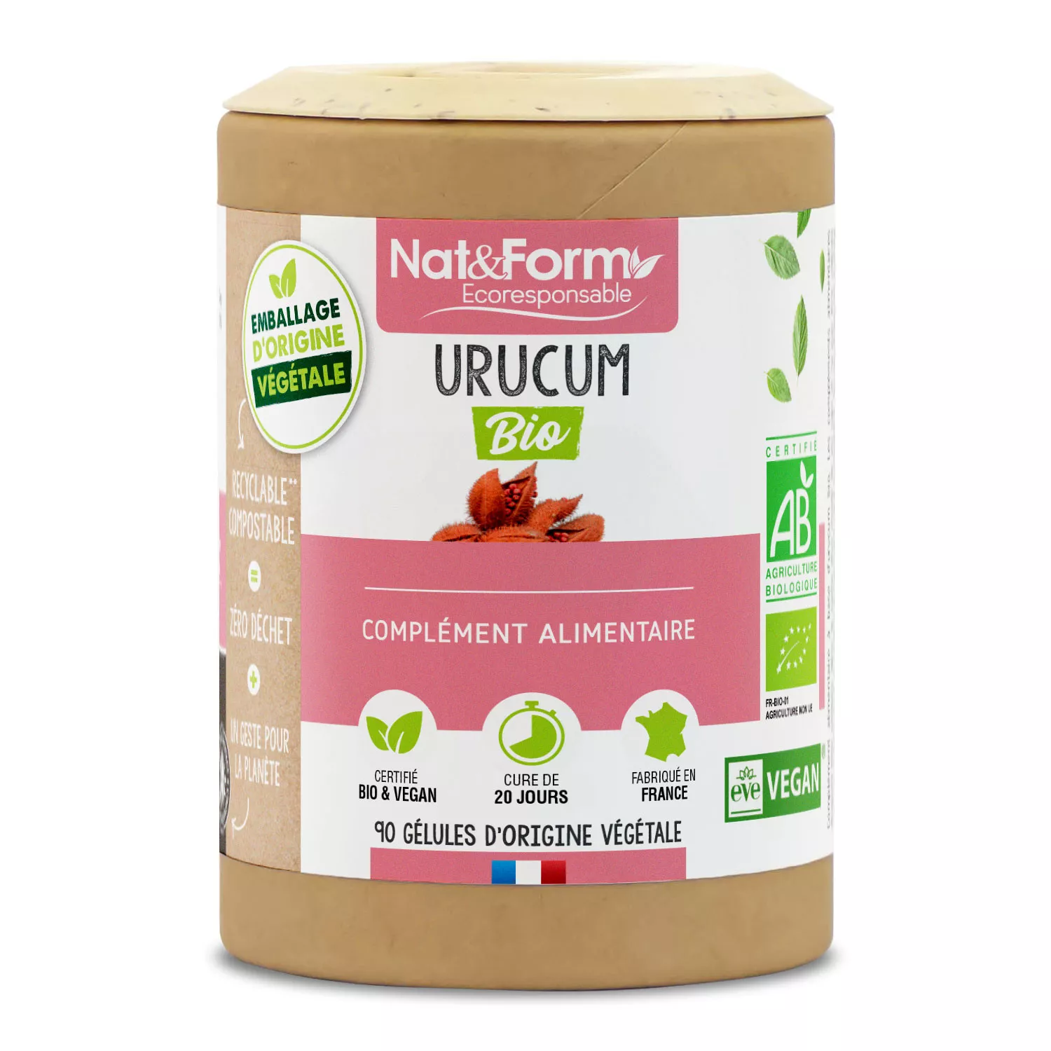 Urucum Bio - Gélules Végétales