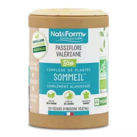 Sommeil Passiflore Valériane Bio