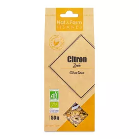 Tisane Zeste de Citron Bio