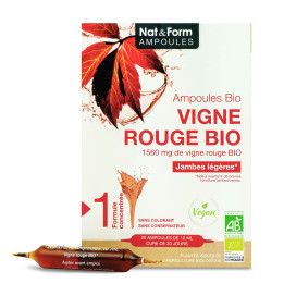 Vigne rouge bio 