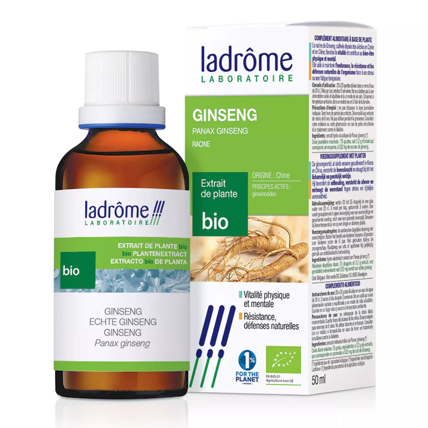 Ginseng - Teinture Mère BIO