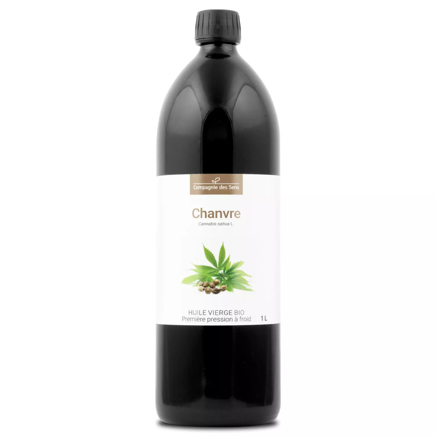 Chanvre de Bretagne - Huile Végétale Vierge BIO - Flacon en verre