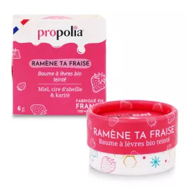 Baume à lèvres bio teinté