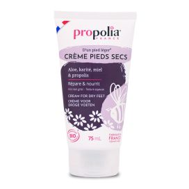 Crème pieds secs bio au miel 