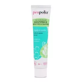 Dentifrice à la propolis sans fluor