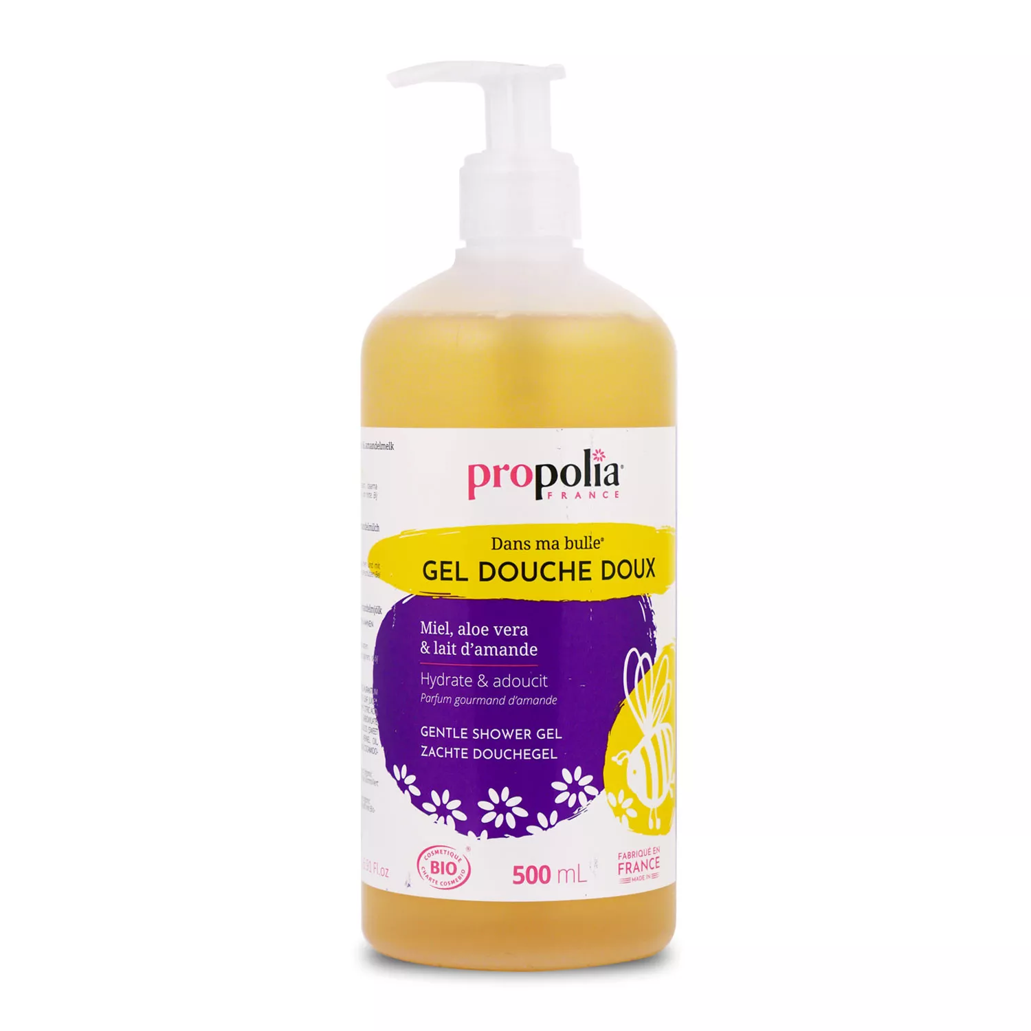 Gel douche BIO Miel & Amandes - Propolia