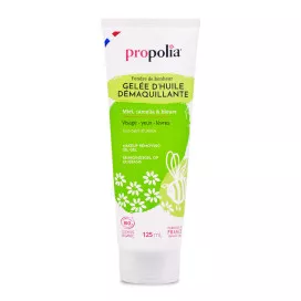 Gelée d'huile démaquillante bio au miel