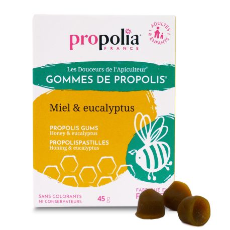 Gommes de Propolis Miel & Eucalyptus