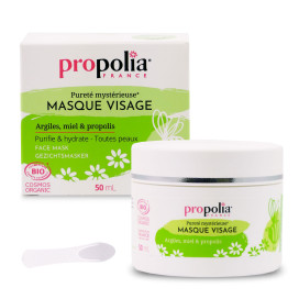 Masque visage bio au miel 