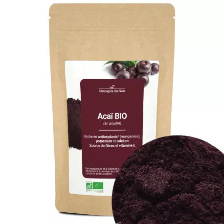 Açaï BIO (en poudre) - riche en antioxydants