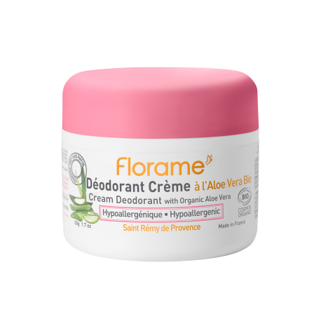 Déodorant Crème Hypoallergénique BIO - Florame