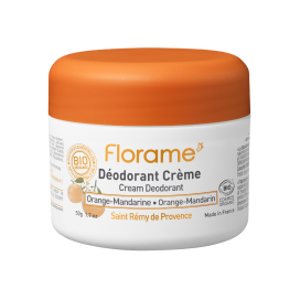 Déodorant crème orange mandarine bio 