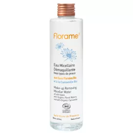 Eau micellaire démaquillante bio