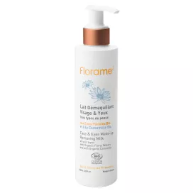 Lait démaquillant visage & yeux bio