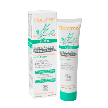 Masque Purifiant Charbon BIO - Florame