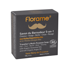 Savon du baroudeur 5 en 1 bio 