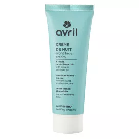 Crème de Nuit Peaux Sèches & Sensibles BIO