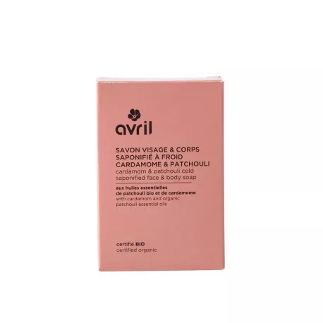 Savon à Froid Cardamome & Patchouli BIO - Avril