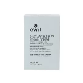 Savon à froid charbon & sauge bio