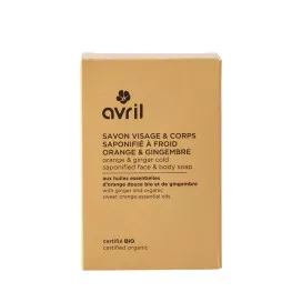 Savon à froid orange & gingembre bio