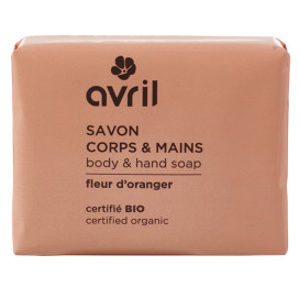 Savon corps & mains fleur d'oranger bio 