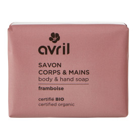 Savon corps & mains framboise bio 