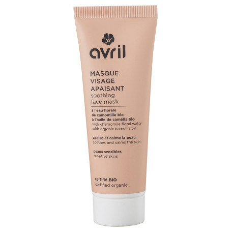 Masque Visage Apaisant BIO - Avril