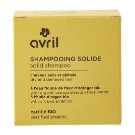 Shampooing solide cheveux secs bio 