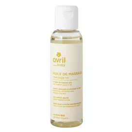 Huile de massage bébé bio