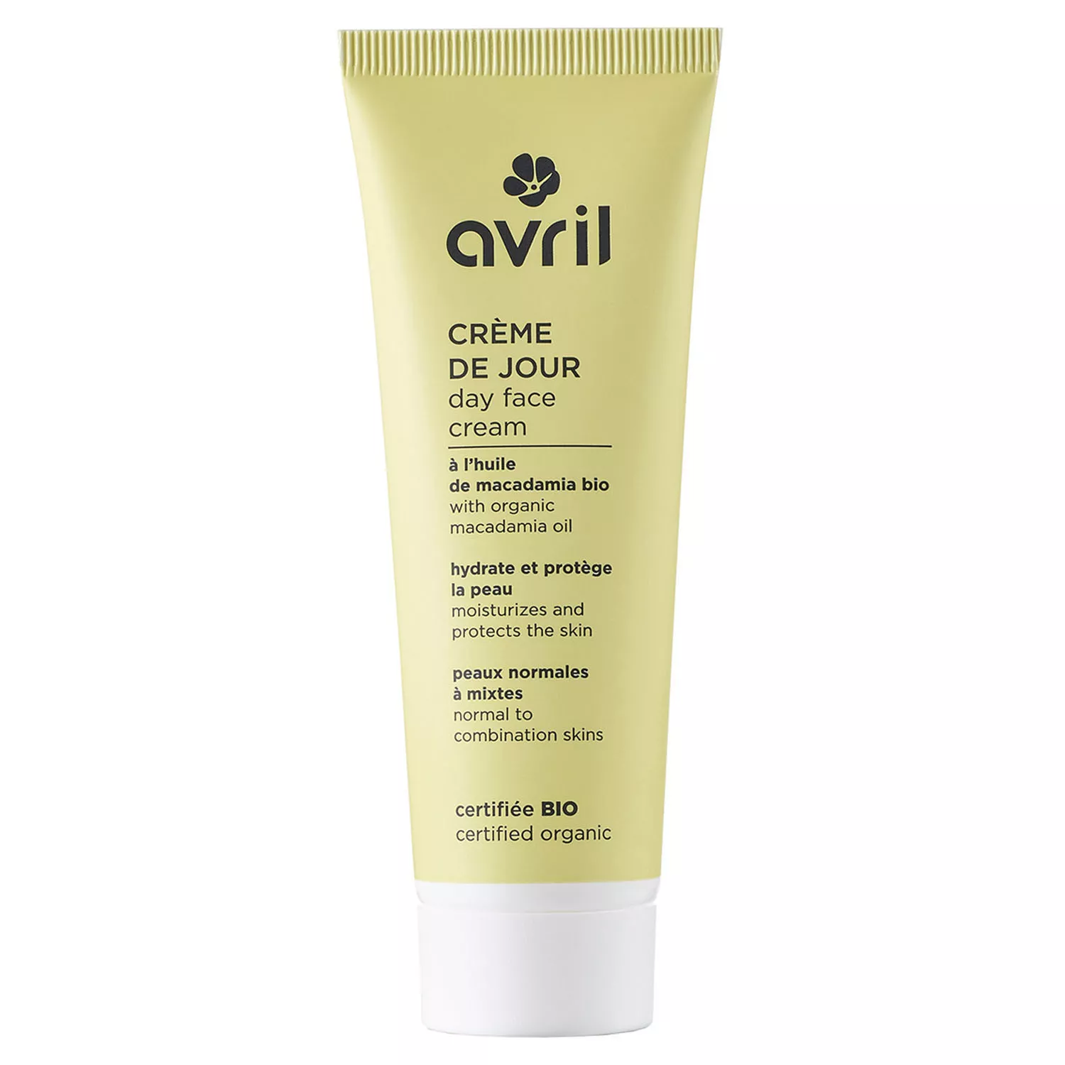 Crème de Jour Peaux Normales & Mixtes BIO - Avril