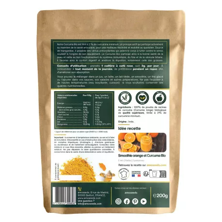 Curcuma BIO - En Poudre