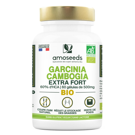 Garcinia Cambogia BIO - Gélules Végétales