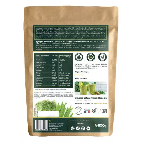 Herbe d’Orge BIO - En Poudre
