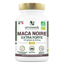 Maca noire bio extra forte 