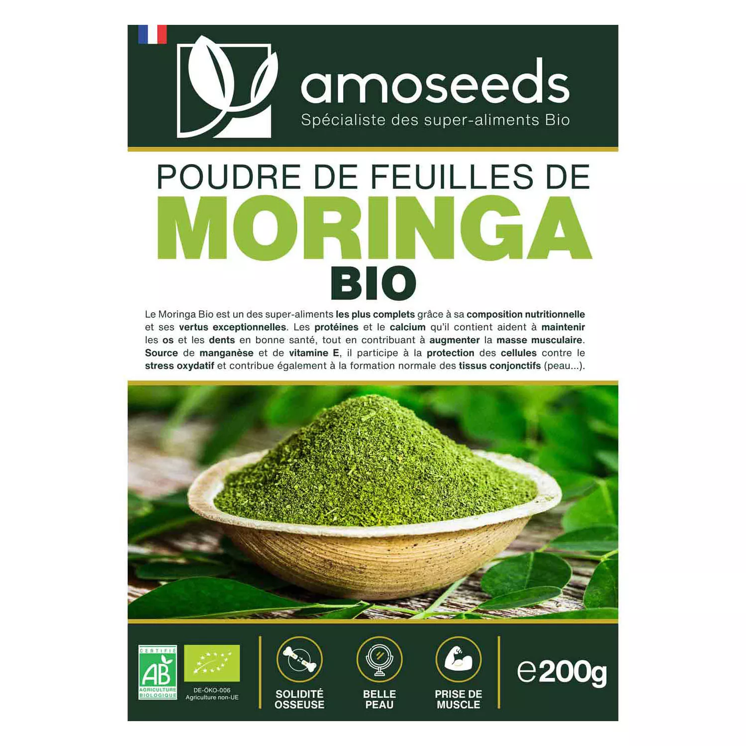 Moringa BIO - En Poudre