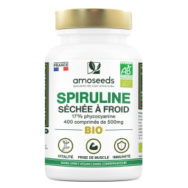 Spiruline bio 17% phycocyanine 