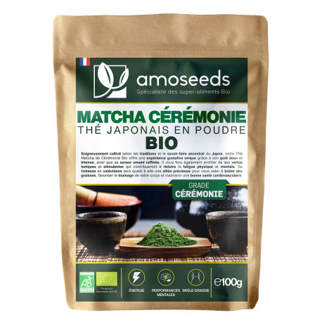 Thé Matcha Cérémonial BIO - En Poudre