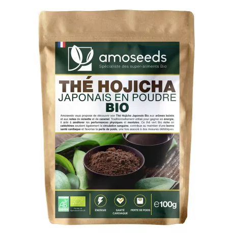 Thé Hojicha Japonais BIO - En Poudre