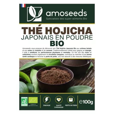 Thé Hojicha Japonais BIO - En Poudre
