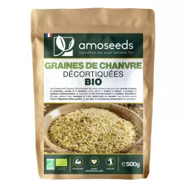 Graines de chanvre bio