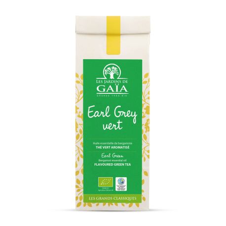 Thé Vert BIO Earl Grey Vert - Bergamote